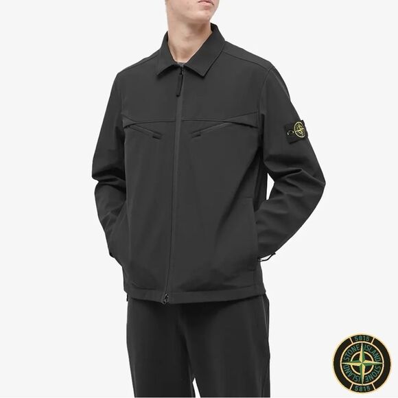 Stone Island **NWT** Black Light Soft SHELL-R_E.DYE Technology 41027 - Picture 1 of 16
